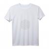 Damen Spirituelles T-Shirt mit Blume des Lebens, Heilige Geometrie, Yoga & Gesundheit - V-Ausschnitt, Geschenk für Freunde, Yogalehrer & Spirituelle