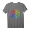 Blume Des Lebens Heilige Geometrie Spirituell Zen Yoga T-Shirt – Achtsamkeit, Meditation & Spiritualität