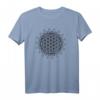 Blume des Lebens Spirituelles T-Shirt mit Heiliger Geometrie, Chakra & Yoga – Geschenk für Freunde, Yogalehrer & Spirituelle