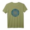 Blume des Lebens Sacred Geometry Yoga T-Shirt – Spirituelles Geschenk für Meditation, Erleuchtung & Bewusstsein