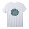 Blume des Lebens Sacred Geometry Yoga T-Shirt – Spirituelles Geschenk für Meditation, Erleuchtung & Bewusstsein