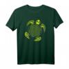 Blume des Lebens Schildkröte – Heilige Geometrie Symbol Kunst T-Shirt für Spirituelle, Heiler & Freigeister – Blickfang für Festivals, Arbeit & Freizeit