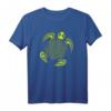 Blume des Lebens Schildkröte – Heilige Geometrie Symbol Kunst T-Shirt für Spirituelle, Heiler & Freigeister – Blickfang für Festivals, Arbeit & Freizeit