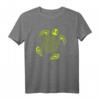 Blume des Lebens Schildkröte – Heilige Geometrie Symbol Kunst T-Shirt für Spirituelle, Heiler & Freigeister – Blickfang für Festivals, Arbeit & Freizeit