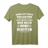 Einmal Mit Profis Arbeiten Ohne Idioten T-Shirt – Lustiges Arbeitsshirt für Handwerker, Kollegen & Büroalltag mit Humor