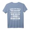 Einmal Mit Profis Arbeiten Ohne Idioten T-Shirt – Lustiges Arbeitsshirt für Handwerker, Kollegen & Büroalltag mit Humor
