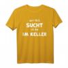 Heimwerker T-Shirt mit Spruch 'Wer Mich Sucht Ich Bin Im Keller' – Perfektes Geschenk für Handwerker, Vatertag & DIY-Liebhaber