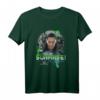 Marvel Thor Ragnarok Loki Surprise Green Pop Graphic T-Shirt - Offiziell lizenziert für Marvel Fans