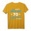 Lustiges 70. Geburtstag T-Shirt & Deko für Mann & Frau - Witzige Geschenkidee für 70 Jahre Jubiläum