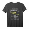 Lustiges Posaunen T-Shirt mit Dynamik eines Posaunisten – Perfekt für Blasmusik-Fans & Musiker im Orchester, Blaskapelle & Marching Band