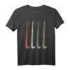 Cool Vintage Field Hockey Sticks T-Shirt – Klassisch geschnitten, doppelt genäht, perfekt für Hockeyfans und Sportler