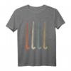Cool Vintage Field Hockey Sticks T-Shirt – Klassisch geschnitten, doppelt genäht, perfekt für Hockeyfans und Sportler