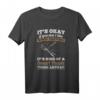 Holzschnitzerei Smart People Thing Holzbearbeitung Holzarbeiter T-Shirt – Lustiges Geschenk für Holzfäller, Schreiner & Holzhandwerker