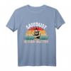 Sägemehl ist ein Mann Vintage T-Shirt – Lustige Holzarbeit Kleidung für Schreiner, Tischler & Handwerker als Geschenk