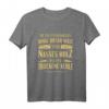 Schreiner Schlimmsten Dinge Nasses Holz & Trockene Kehlen T-Shirt - Lustiges Arbeitskleidung für Zimmerleute, Holzarbeiter & Handwerker