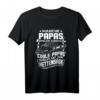 Coole Papas Forstwirt Holzfäller Kettensäge Holz machen T-Shirt - Lustiges Shirt für Waldarbeiter, Holzfreunde & Brennholzselbermacher