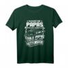 Coole Papas Forstwirt Holzfäller Kettensäge Holz machen T-Shirt - Lustiges Shirt für Waldarbeiter, Holzfreunde & Brennholzselbermacher