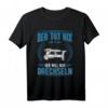 Der tut nix Der will nur Drechseln T-Shirt – Lustiges Motiv für Drechsler, Tischler und Holzwerker