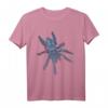 Blaue Tarantula Caribena versicolor T-Shirt – Gruseliges Gothic-Design, Festival & Halloween Outfit, Perfekt für Spukhaus & Herbstspuk