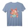 Süße Katze isst japanische Ramen Nudeln T-Shirt – Perfektes Geschenk für Katzenliebhaber, Katzenpapa und Katzenmama zu Geburtstag und Weihnachten