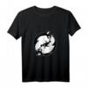 Yin Yang Hund T-Shirt für Yoga, Zen & Meditation – Balance, Ausgeglichenheit & spirituelles Geschenk für Yogis und Hundeliebhaber