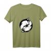 Yin Yang Hund T-Shirt für Yoga, Zen & Meditation – Balance, Ausgeglichenheit & spirituelles Geschenk für Yogis und Hundeliebhaber