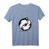 Yin Yang Hund T-Shirt für Yoga, Zen & Meditation – Balance, Ausgeglichenheit & spirituelles Geschenk für Yogis und Hundeliebhaber