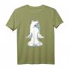 Yoga Hund Japan Spitz T-Shirt - Lustige Geschenkidee für Hundeliebhaber und Gassi-Gänger