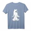 Yoga Hund Japan Spitz T-Shirt - Lustige Geschenkidee für Hundeliebhaber und Gassi-Gänger