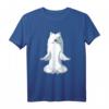 Yoga Hund Japan Spitz T-Shirt - Lustige Geschenkidee für Hundeliebhaber und Gassi-Gänger