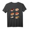 Shiba Inu Japanisches Sushi Nigiri T-Shirt - Lustiges Hundeshirt für Hunde- und Sushi-Fans, ideales Geschenk für Kinder & Shiba Inu Liebhaber