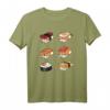 Shiba Inu Japanisches Sushi Nigiri T-Shirt - Lustiges Hundeshirt für Hunde- und Sushi-Fans, ideales Geschenk für Kinder & Shiba Inu Liebhaber