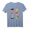 Shiba Inu Japanisches Sushi Nigiri T-Shirt - Lustiges Hundeshirt für Hunde- und Sushi-Fans, ideales Geschenk für Kinder & Shiba Inu Liebhaber