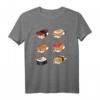 Shiba Inu Japanisches Sushi Nigiri T-Shirt - Lustiges Hundeshirt für Hunde- und Sushi-Fans, ideales Geschenk für Kinder & Shiba Inu Liebhaber
