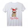 MERRY CHRISTMAS MOPS - Lustiges Ugly Christmas Hunde T-Shirt & Pullover für Hundeliebhaber, Mops Besitzer & Weihnachtsgeschenke