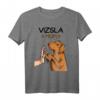 Magyar Vizsla Mom Hunde Mama Frauchen T-Shirt - Lustiges Hundemotiv für Hundehalterinnen, Geschenkidee für Muttertag, Geburtstag & Weihnachten