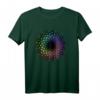 Optische Täuschung Spirale T-Shirt - Faszinierendes Rainbow Spiral Design für Büro, Campus, Party & als Geschenk für Illusionsliebhaber