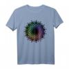 Optische Täuschung Spirale T-Shirt - Faszinierendes Rainbow Spiral Design für Büro, Campus, Party & als Geschenk für Illusionsliebhaber