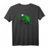 Krokodil mit Fahrrad T-Shirt für Kinder – Lustiges Tiermotiv für Fahrrad- und Reptilienliebhaber bei Radtouren