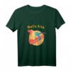 Kinder Hallo Kita Kinder Kindergarten 2023 Dino Illustration - Buntes Dinosaurier T-Shirt für den ersten Kindergartentag