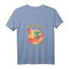 Kinder Hallo Kita Kinder Kindergarten 2023 Dino Illustration - Buntes Dinosaurier T-Shirt für den ersten Kindergartentag