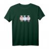 Drei kleine süße Schafe T-Shirt - Perfektes Geburtstagsgeschenk für Großeltern, Eltern, Kinder & Freunde mit Lieblingstier