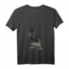 Damen Vintage Rabe Krähen T-Shirt mit V-Ausschnitt – Retro Vogelillustration für Vogelliebhaber & Tierwelt-Fans