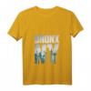 Damen Bronx NYC New York City Skyline Illustration Graphic Design T-Shirt mit V-Ausschnitt – Stilvolles Stadtmotiv für NYC-Liebhaber