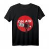 Vintage Retro Musik Design mit Radio on Air Illustration T-Shirt – Perfektes Geschenk für Musik- und Radiofans zu Weihnachten, Valentinstag und Geburtstagen