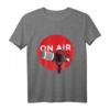 Vintage Retro Musik Design mit Radio on Air Illustration T-Shirt – Perfektes Geschenk für Musik- und Radiofans zu Weihnachten, Valentinstag und Geburtstagen