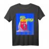 Hellvetica Frontprint T-Shirt mit Grafischer Illustration – Modernes Kunstdesign für Modebewusste