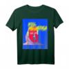 Hellvetica Frontprint T-Shirt mit Grafischer Illustration – Modernes Kunstdesign für Modebewusste