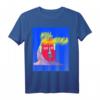 Hellvetica Frontprint T-Shirt mit Grafischer Illustration – Modernes Kunstdesign für Modebewusste