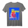 Hellvetica Frontprint T-Shirt mit Grafischer Illustration – Modernes Kunstdesign für Modebewusste